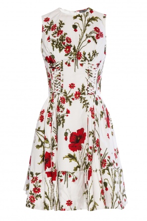 Floral motif dress, zdjęcie 1 Floral motif dress od Alexander McQueen